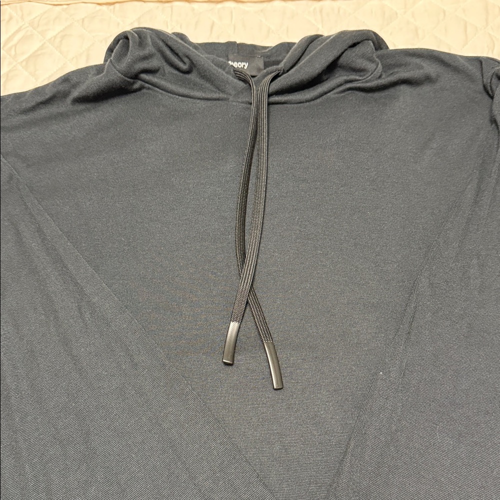 Theory Black Hoodie - Size L